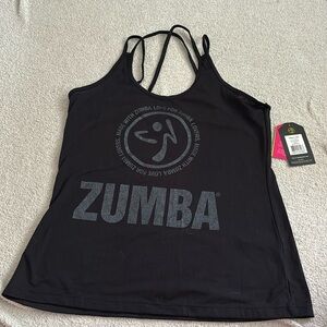 Size XS black Zumba Glam Tank